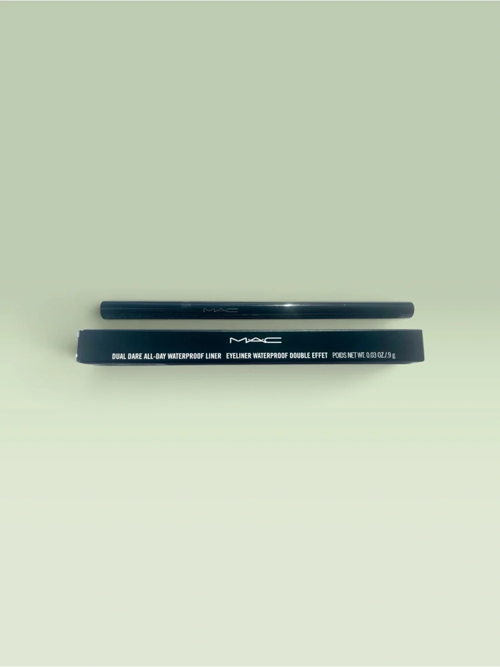 MAC Dual Dare All Day Waterproof Liner Eyeliner (Dare Black) ~ 0.03 oz.